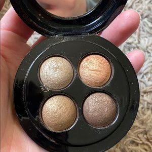 MAC x4 shimmer shades